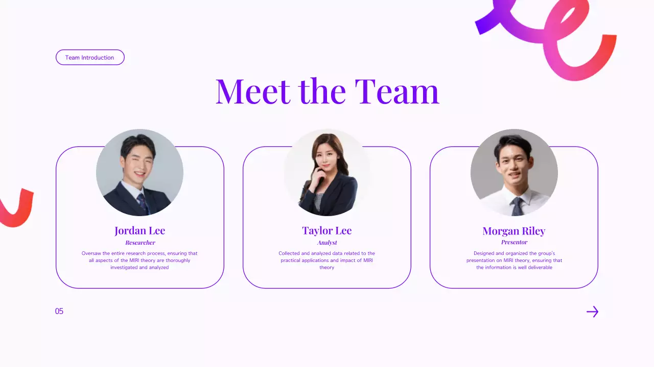 Purple Modern Project Presentation