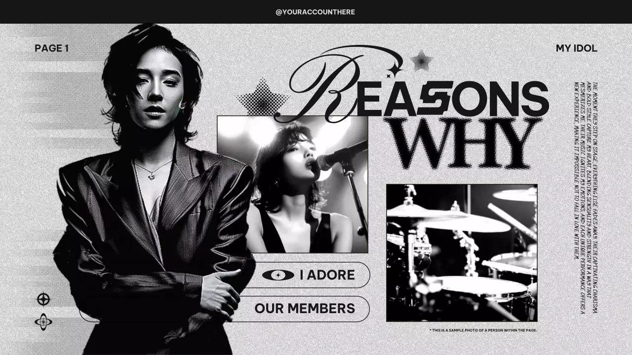 Black Modern Idol Newsletter Presentation