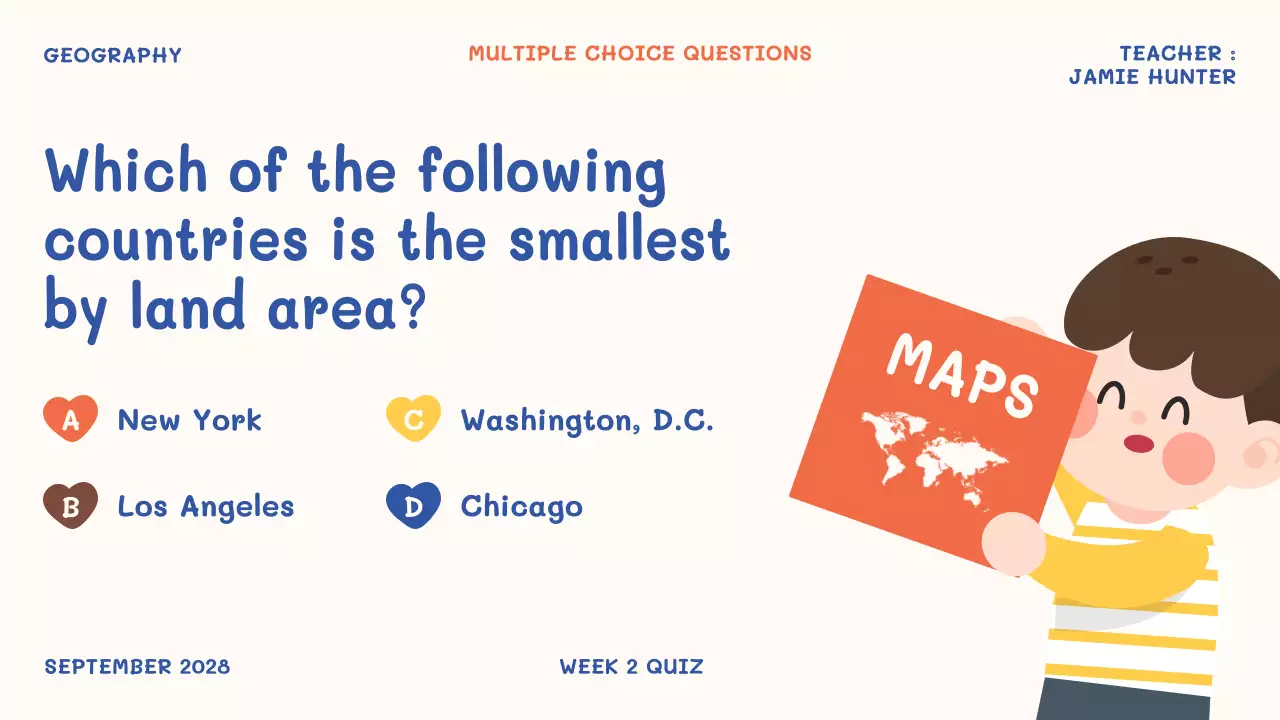 Orange Simple Classroom Guide Presentation