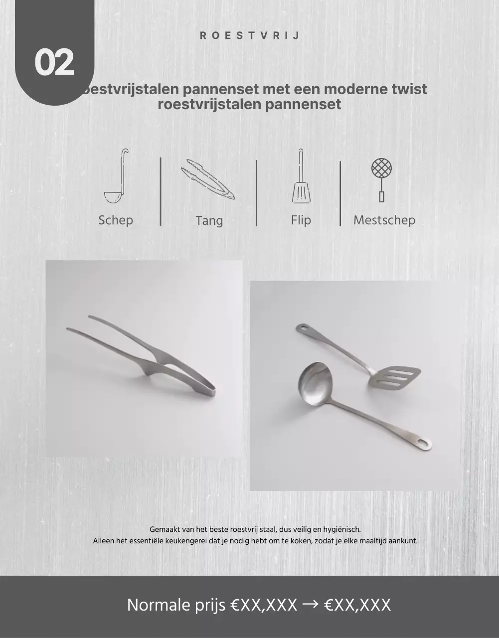 Promoot modern housewarming cadeau keukengerei in beige