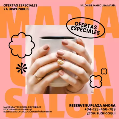 promoción uñas de moda rosa