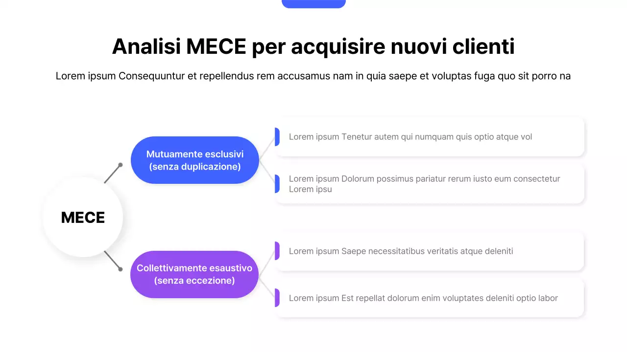 Piano strategico di vendita blu moderno