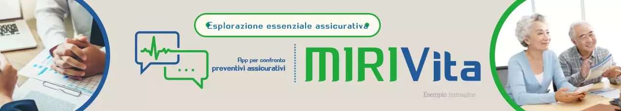 Moderna pubblicità di assicurazione sulla vita in verde