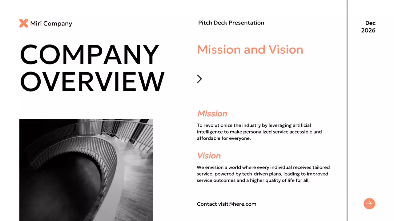 White Professional Business Presentation