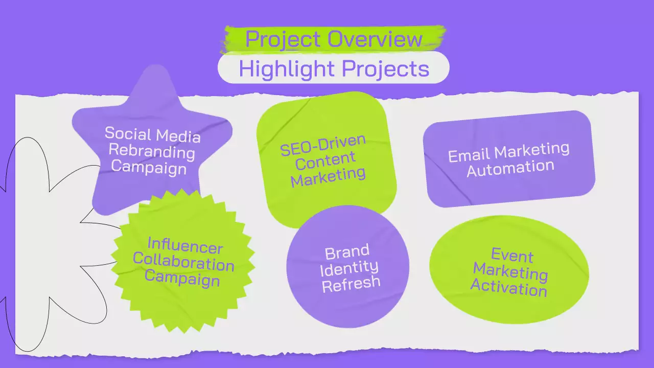 Purple Modern Portfolio Resume Presentation