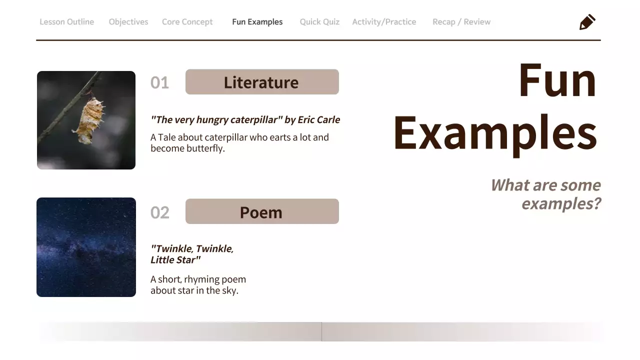 Brown Classic Literature Course Presentation