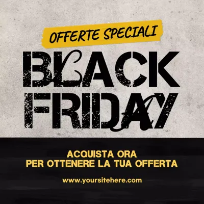 promozione vendita black bold