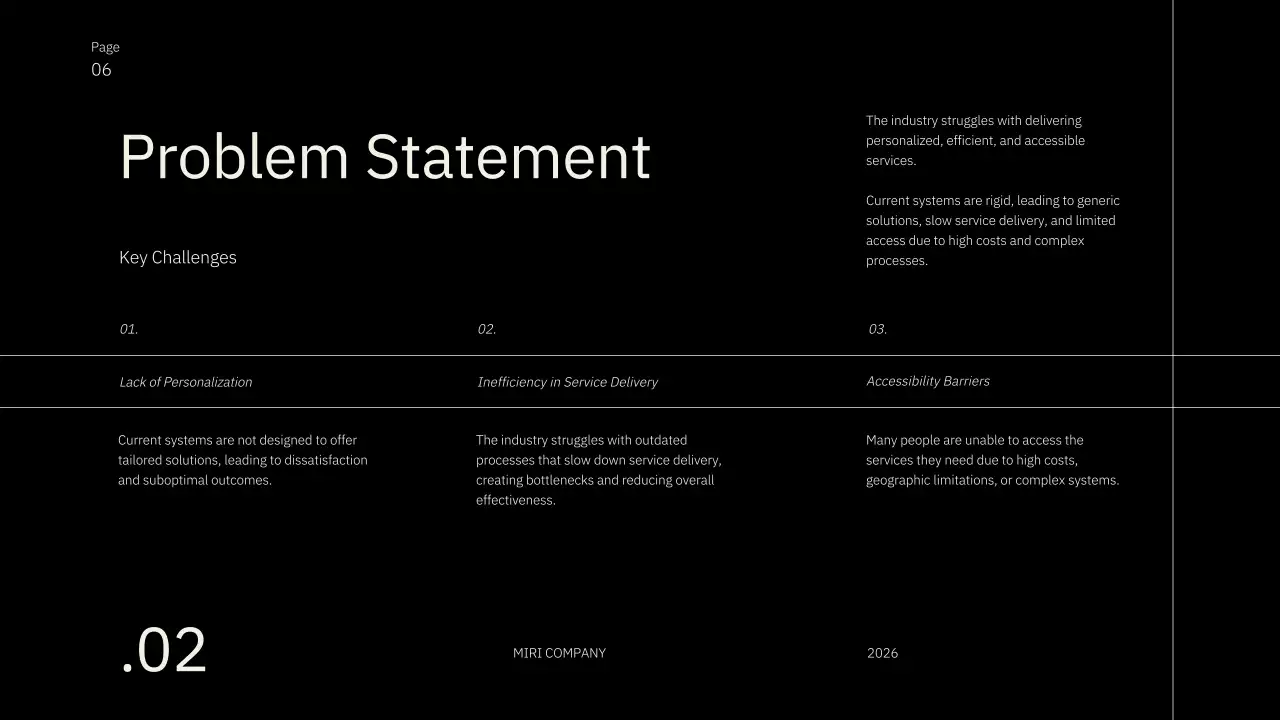 Brown Minimal Business Pitch Presentation