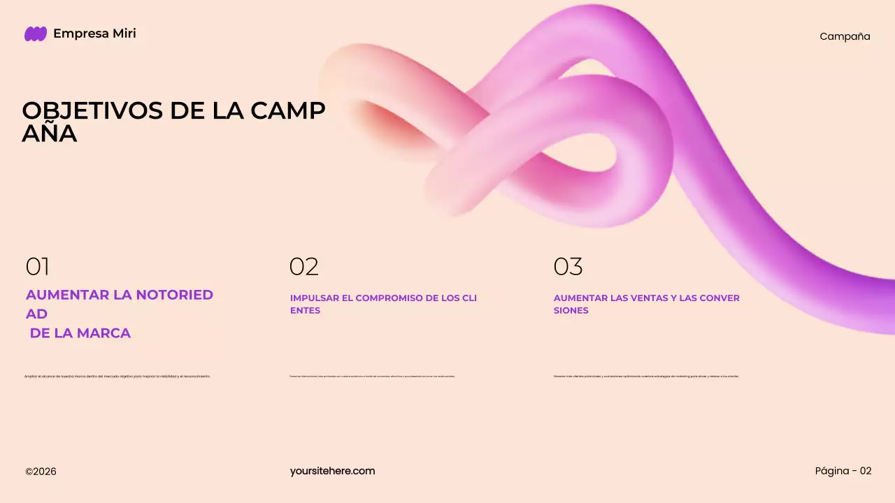 purple bold modern 3d marketing plan