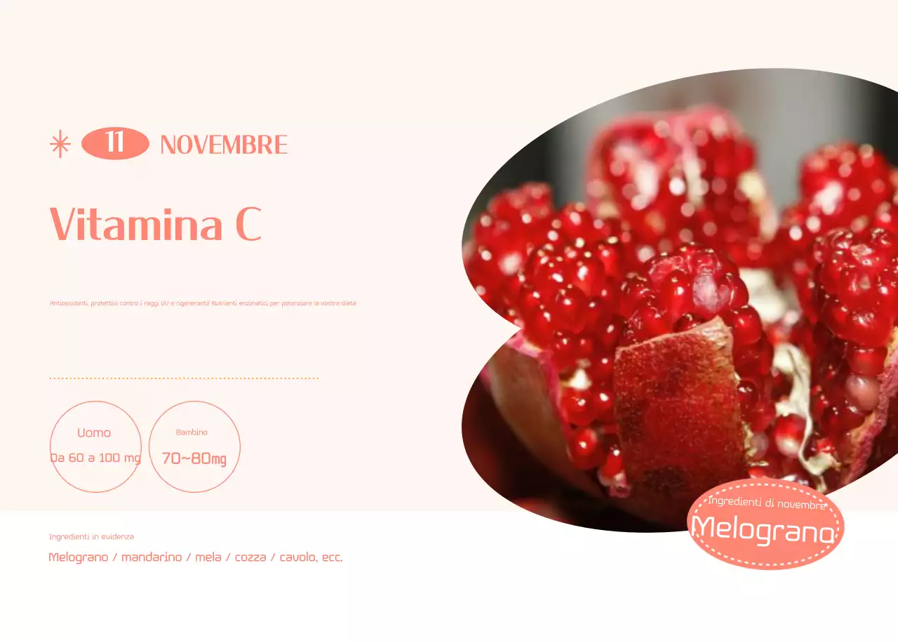 Calendario ospedaliero in cornice verde