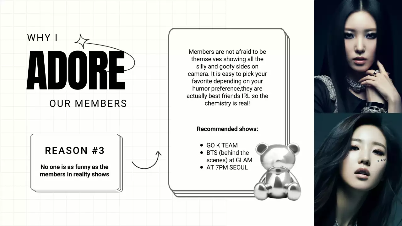 Black Modern Charms Promotion Presentation