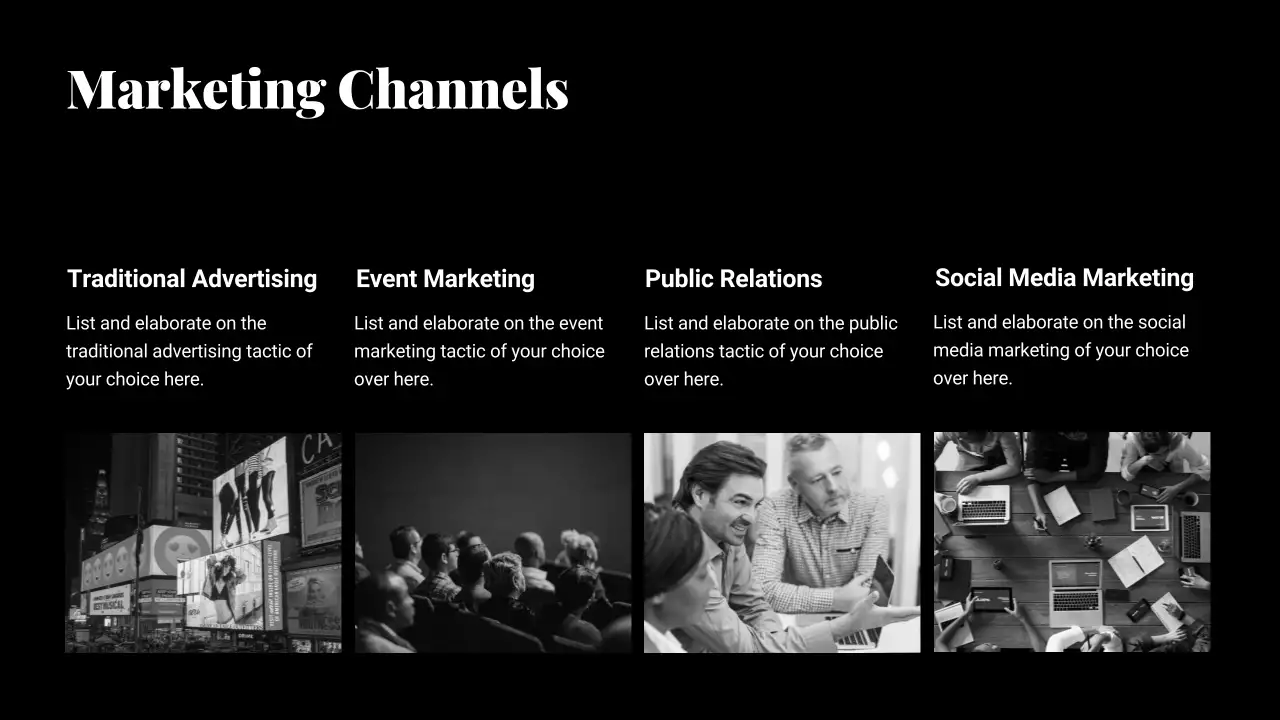 Purple Modern Marketing Plan Document Presentation