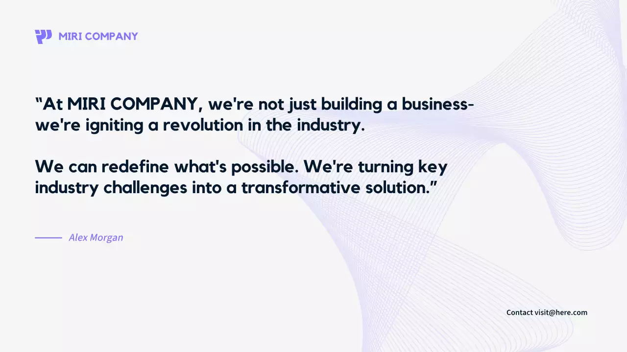 Navy Modern Business Promotion Presentation