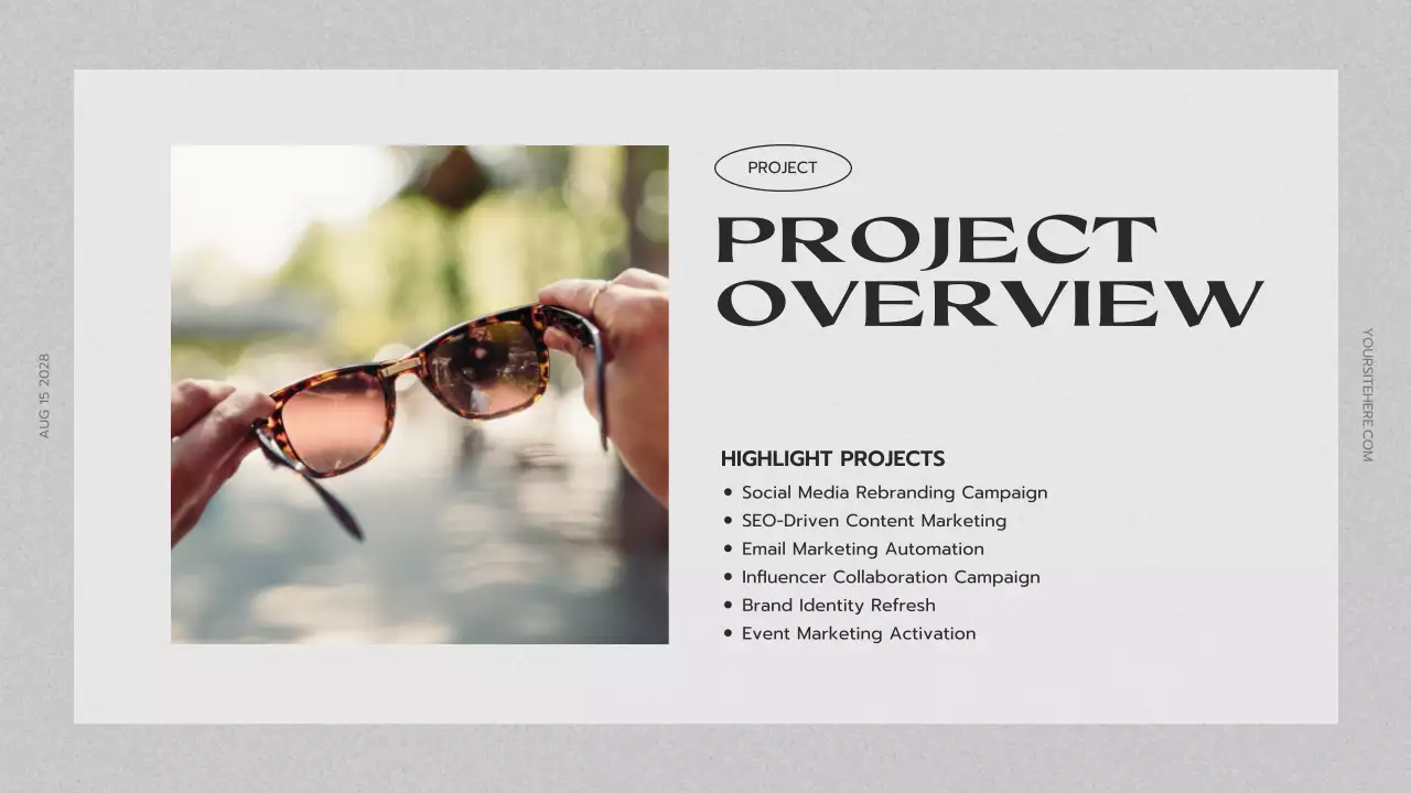 Grey Modern Portfolio Resume Presentation