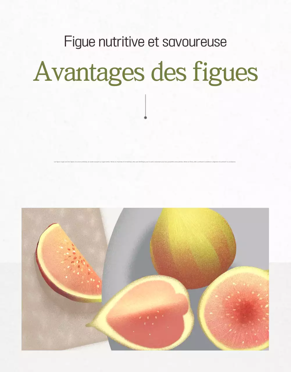 Promotion des ventes de figues de style en blanc et gris