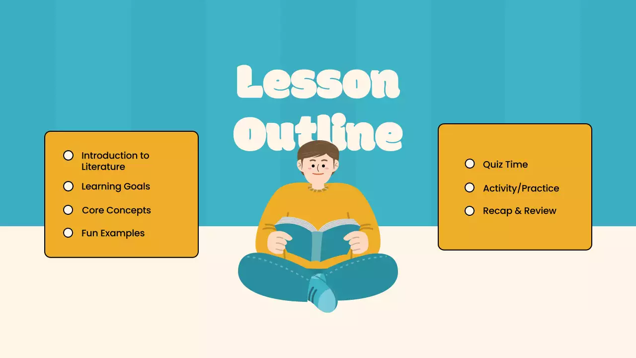 Apresentação do curso de Literatura Simples Amarela