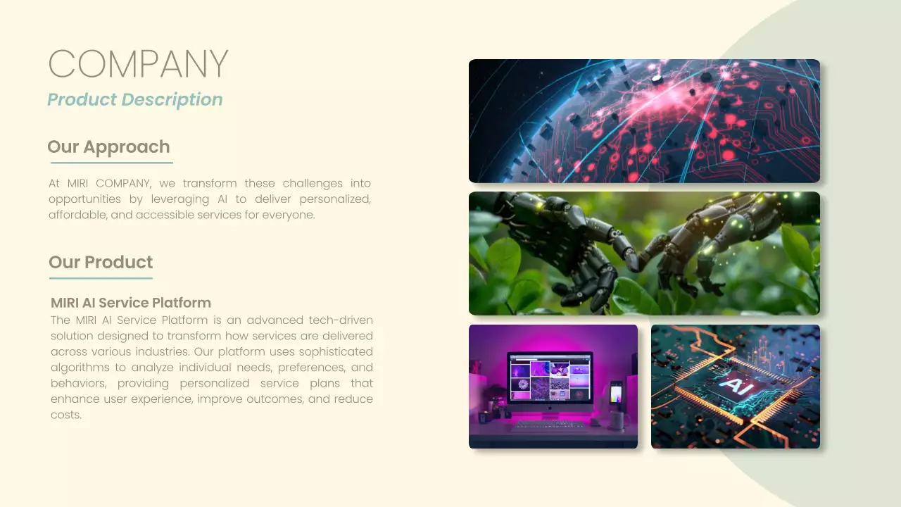 Beige Simple Business Presentation