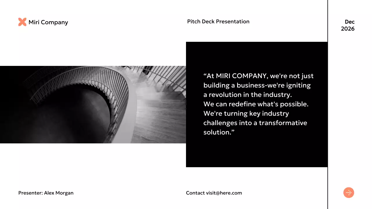 White Professional Business Presentation