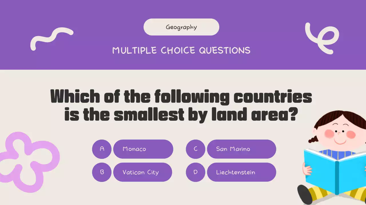 Orange Retro Quiz Announcement Presentation