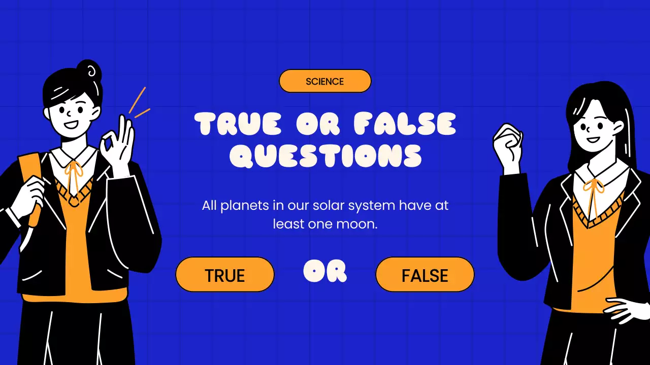 Blue Modern Quiz Guide Presentation