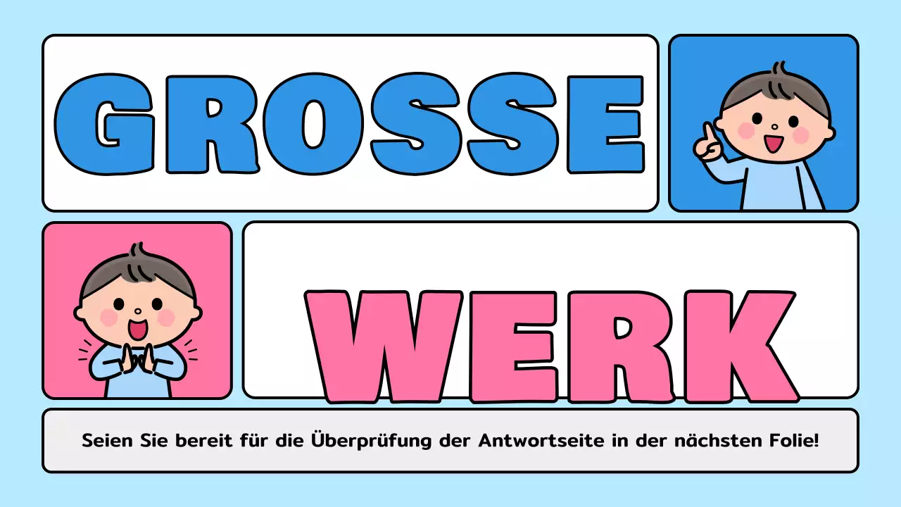 blaues Comic-Quiz Ankündigung