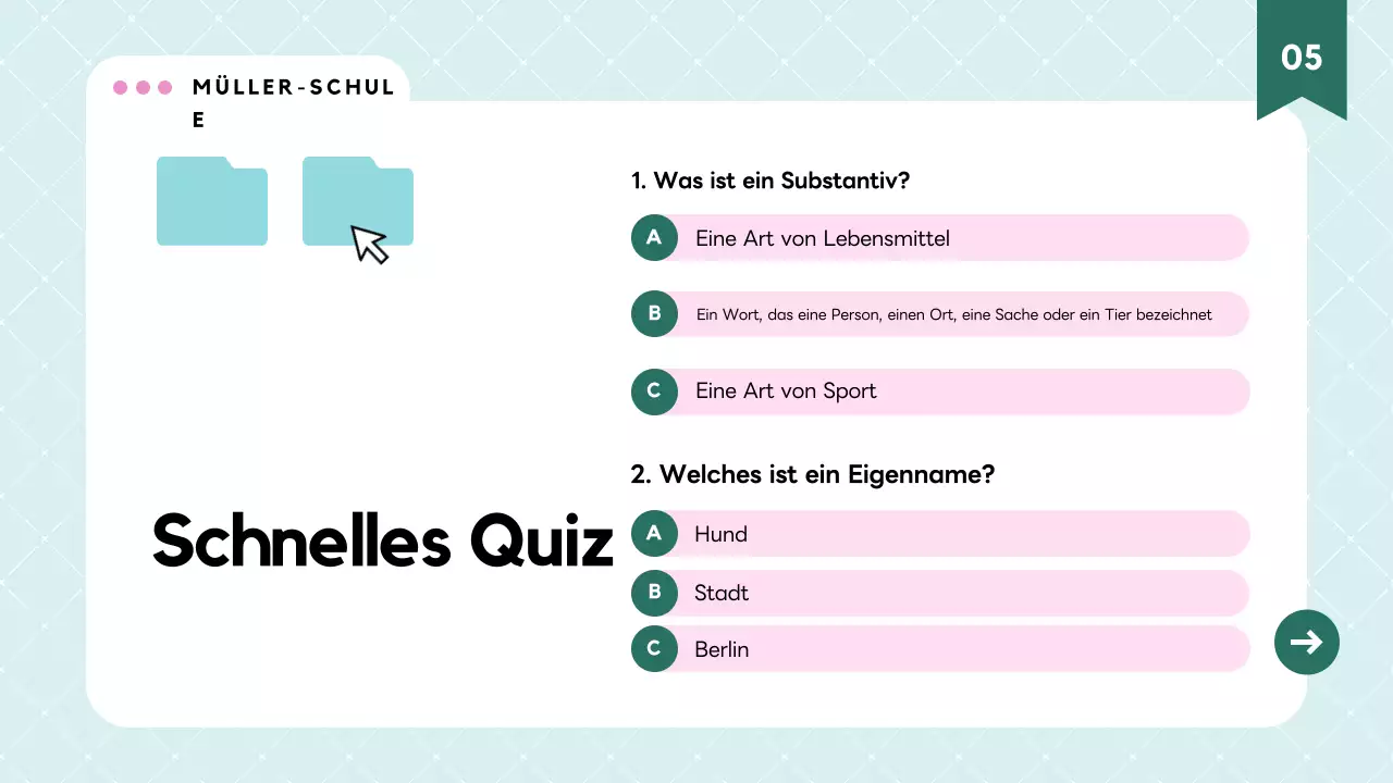 Pinke moderne Grammatik Unterrichtsmaterial