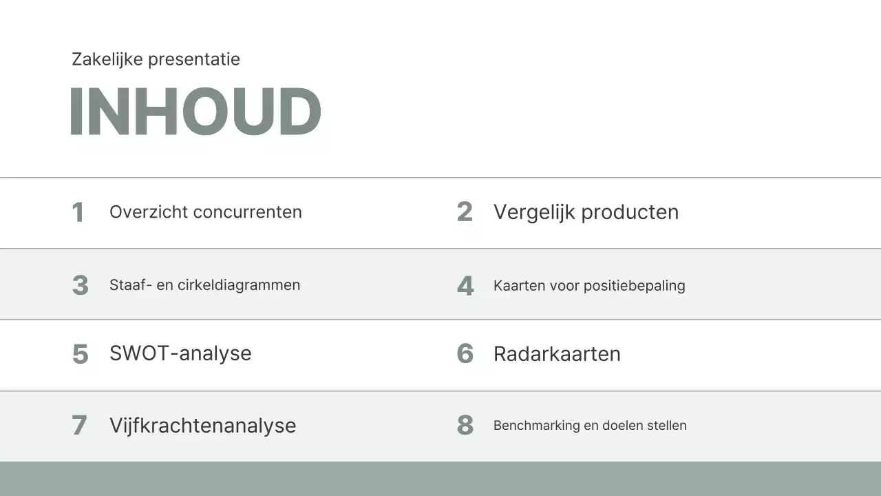 Grijze minimalistische bedrijfsrapporten analyseren