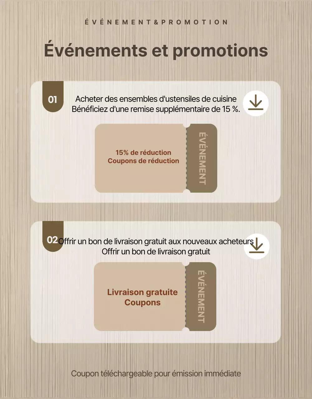 Promouvoir un cadeau de pendaison de crémaillère moderne en beige