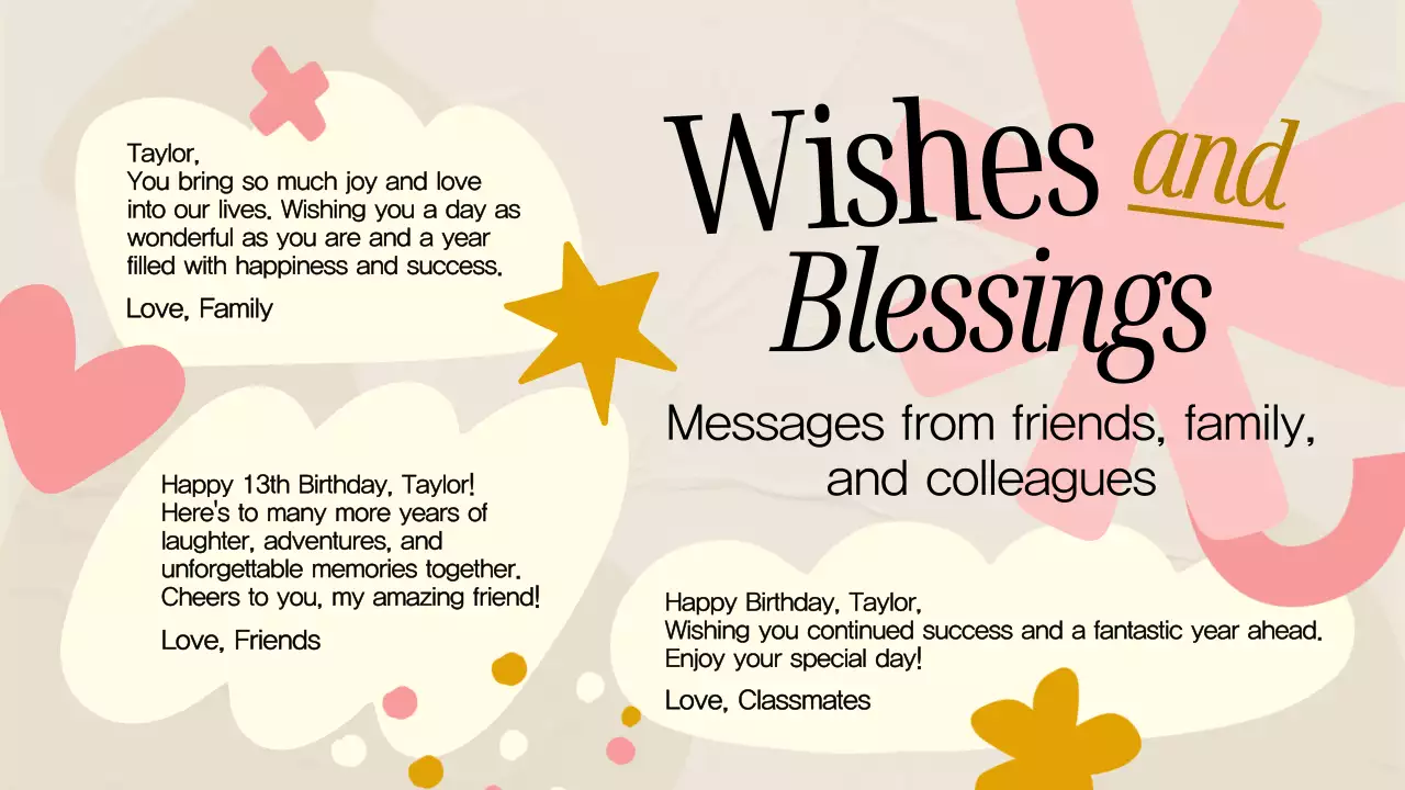 Beige Simple Birthday Invitation Presentation