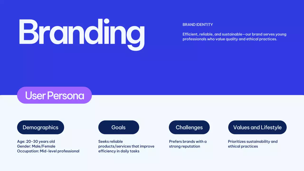 Blue Modern Marketing Presentation