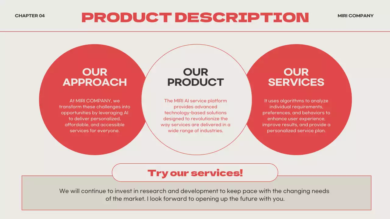 Red Modern Business Presentation