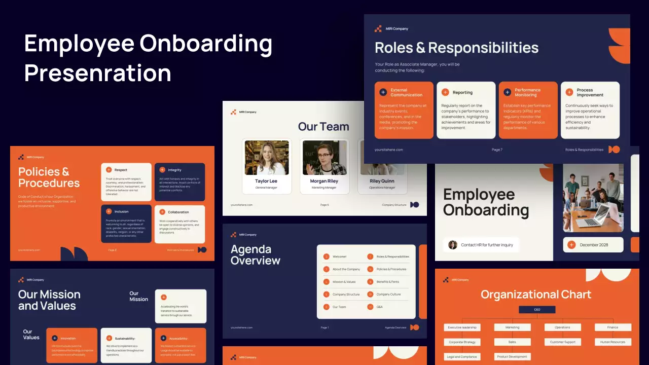 Navy Professional Onboarding Presentation