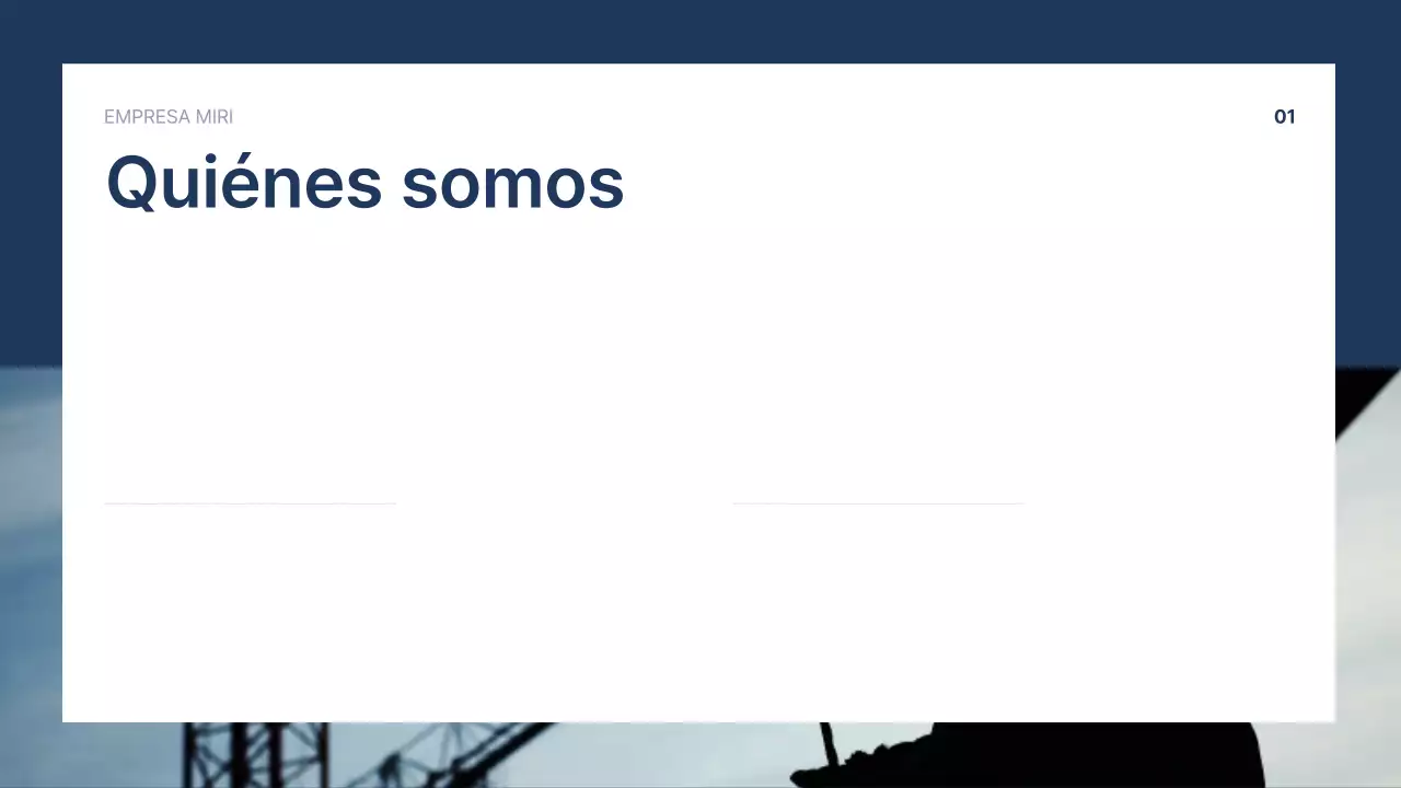 Perfil de la empresa Blue Simple Manufacturing Promoción