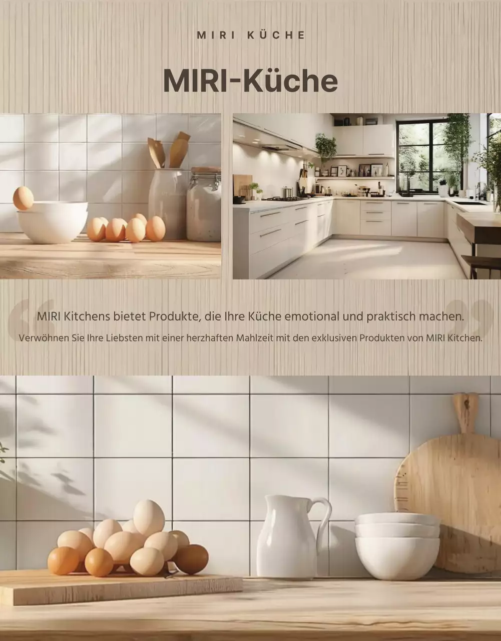 Modernes Einweihungsgeschenk Küchengeschirr in beige fördern