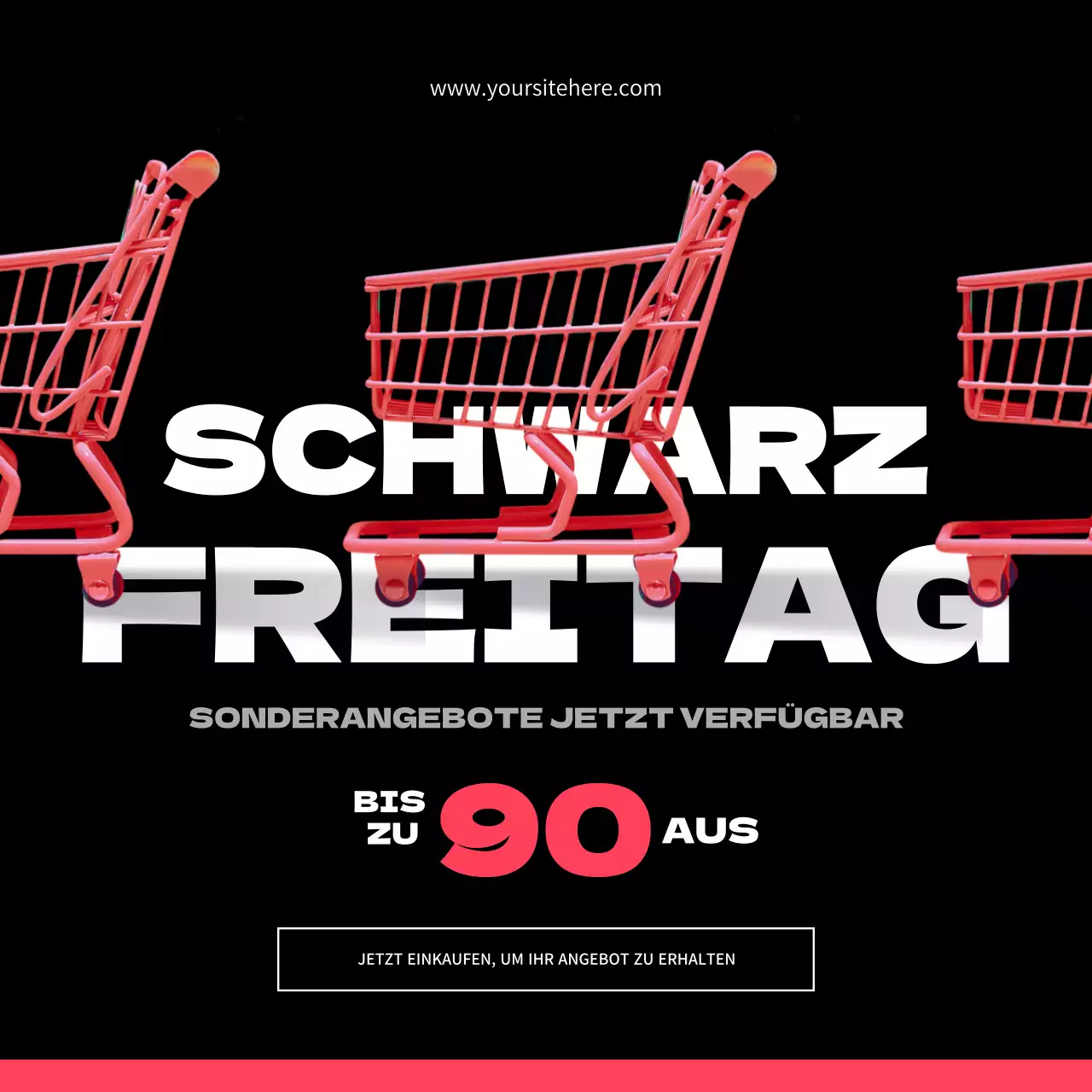 black bold sale promotion