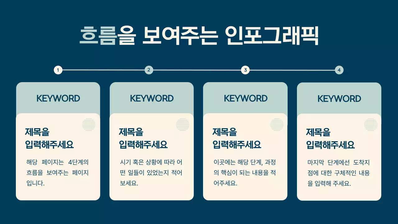 민트 심플 프레젠테이션 소개