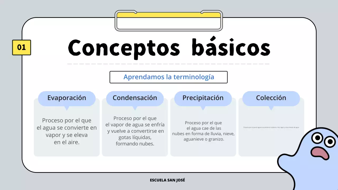 gris simple lección de agua