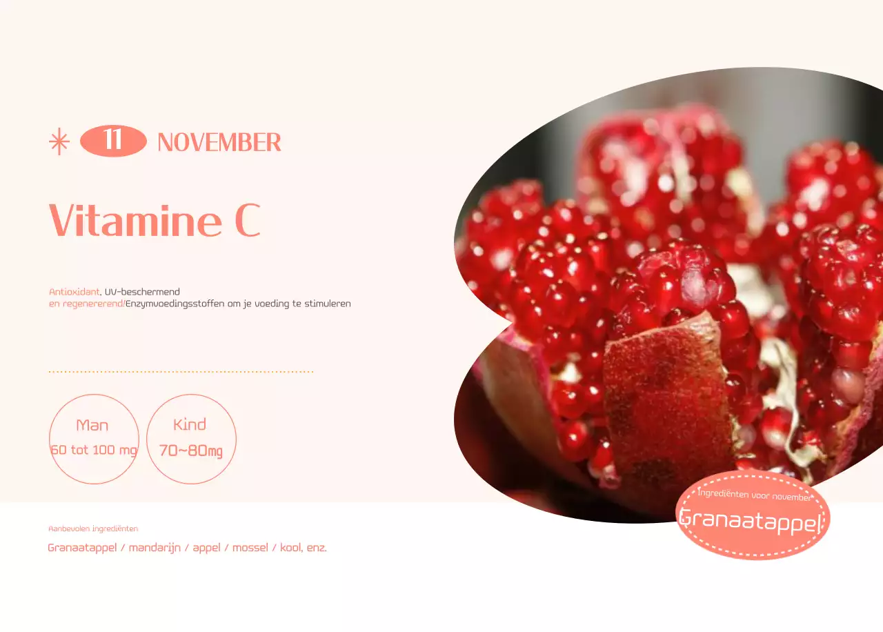 Ziekenhuiskalender in groen fotolijstje