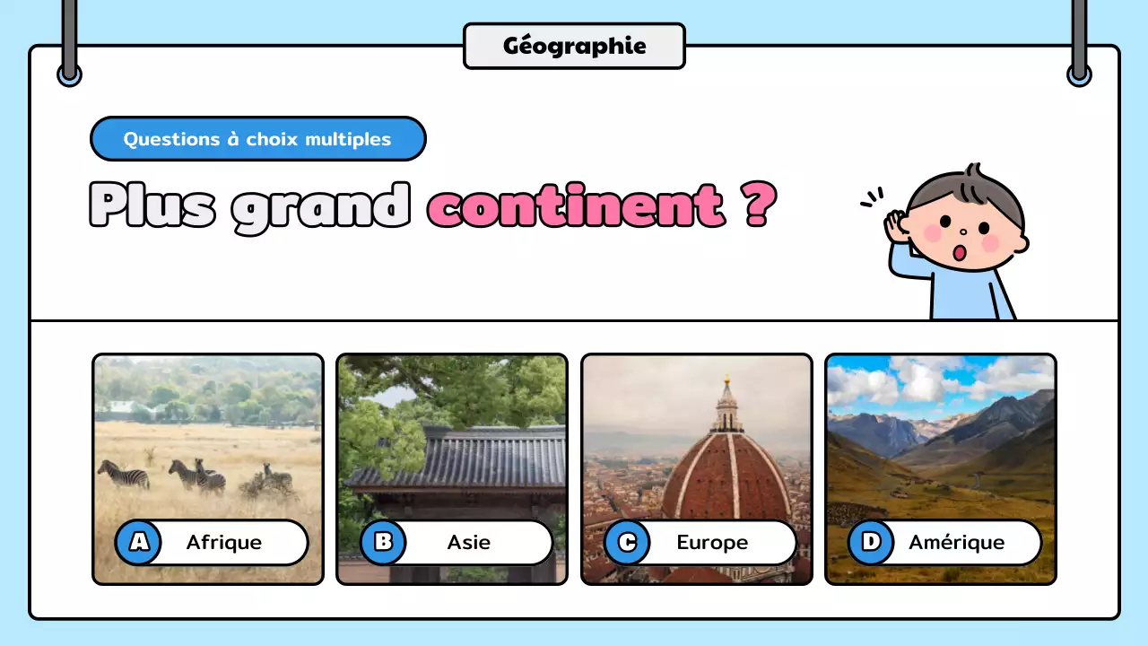 annonce du quiz de la bande dessinée bleue