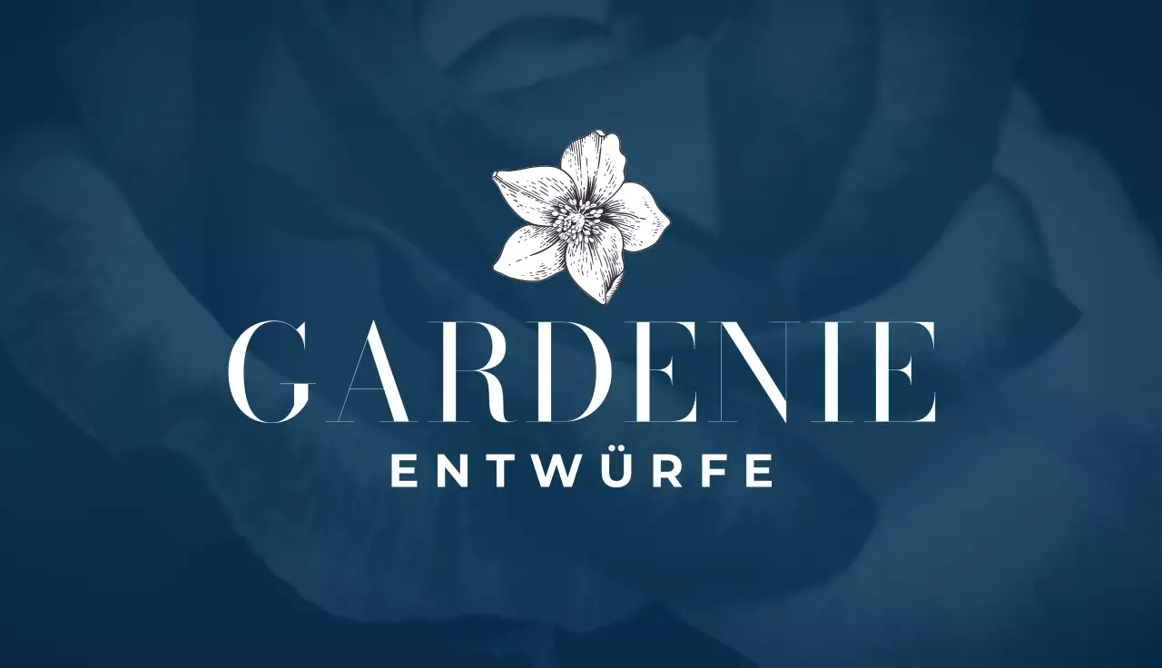 weiße minimalistische Visitenkarte