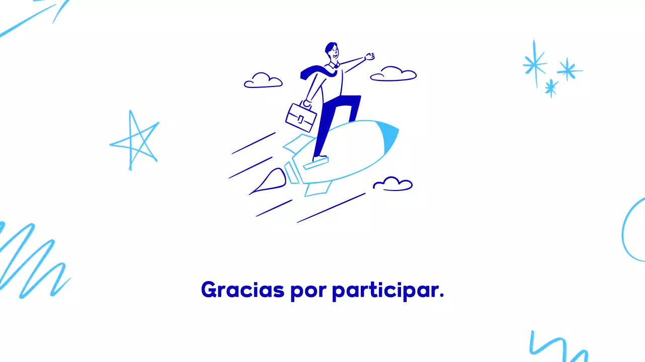 blue modern employee onboarding presentation