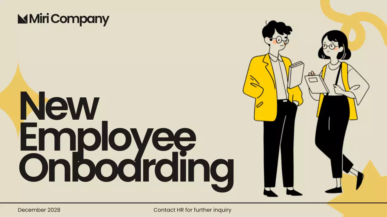 Beige Modern Employee Guide Presentation