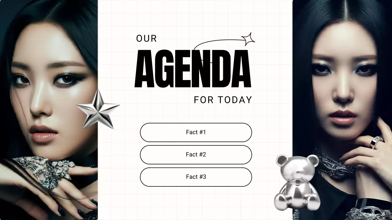 Black Modern Charms Promotion Presentation