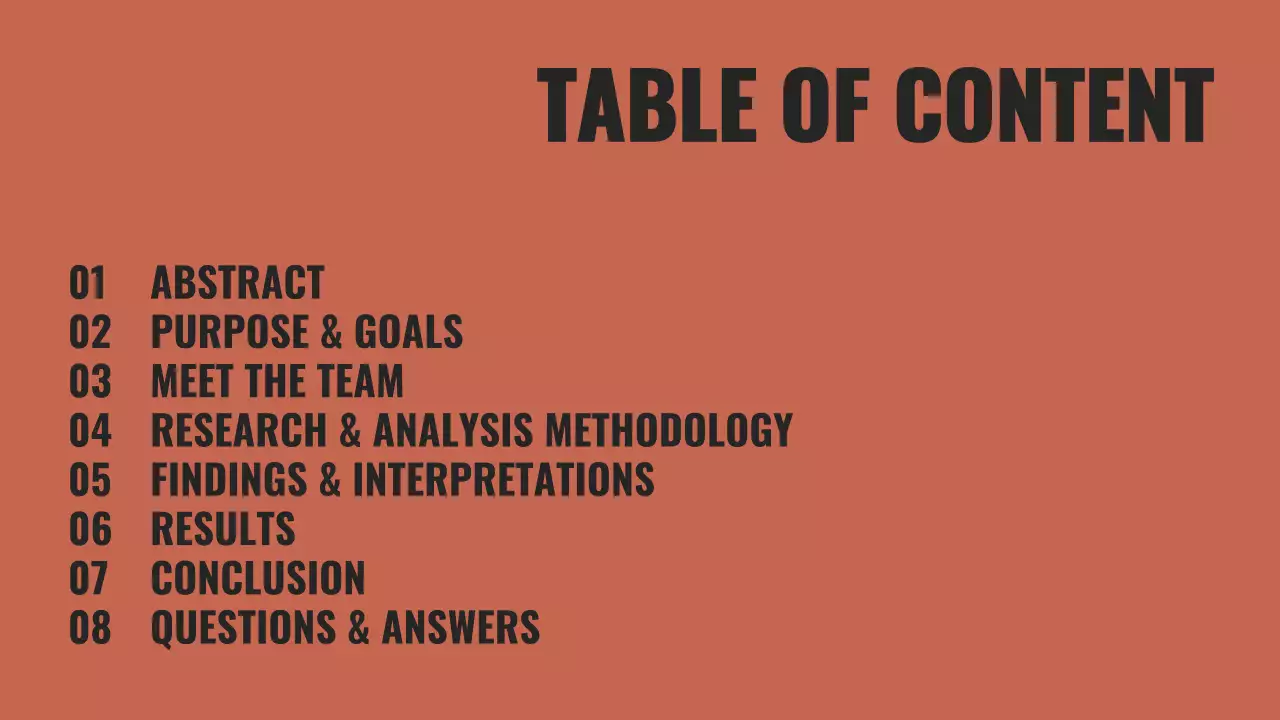 Bài thuyết trình dự án hiện đại màu đen