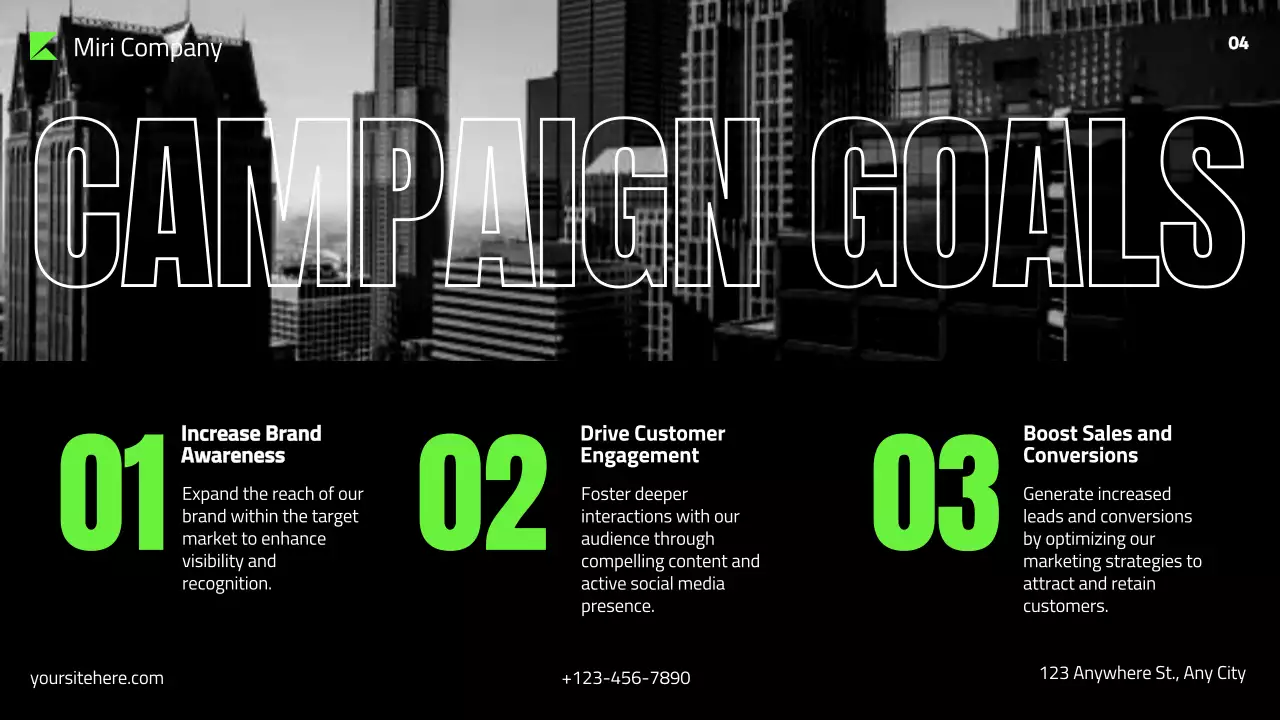 Green Modern Marketing Presentation