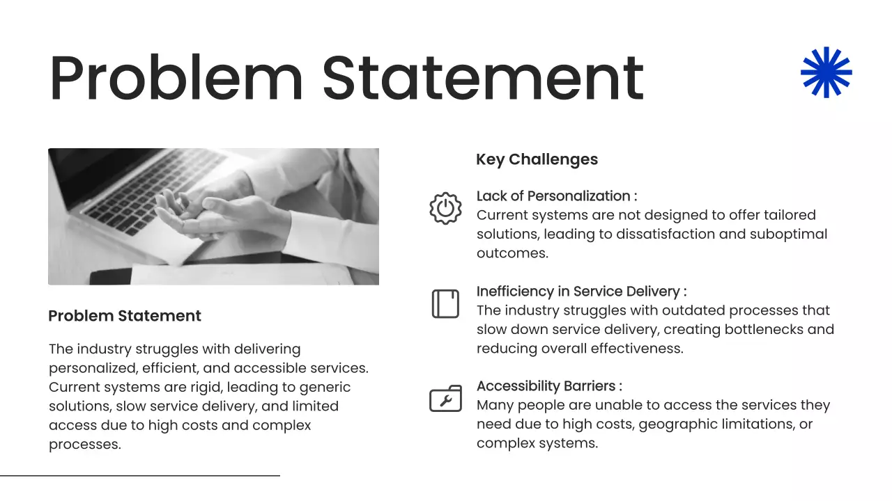 Blue Modern Business Pitch Presentation