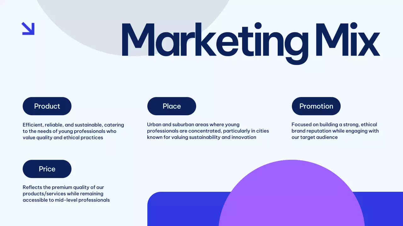 Blue Modern Marketing Presentation