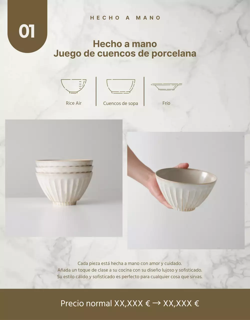Regalo de inauguración moderno menaje de cocina en beige