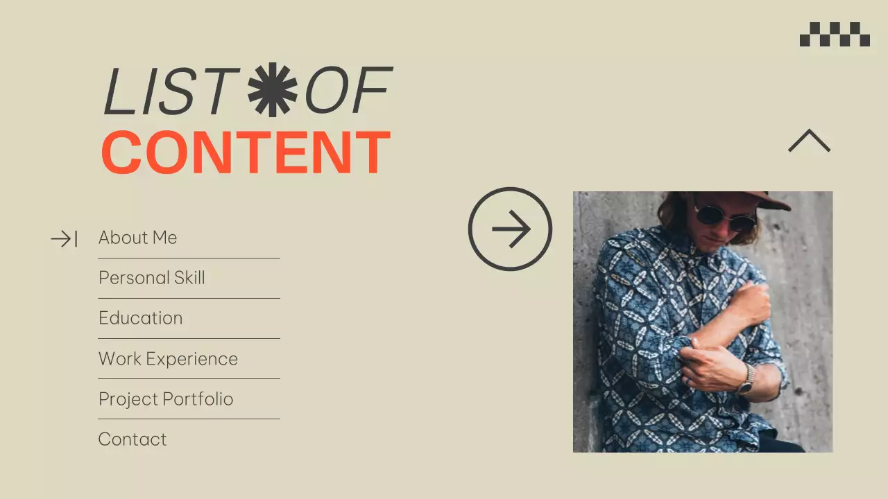 Orange Modern Portfolio Presentation