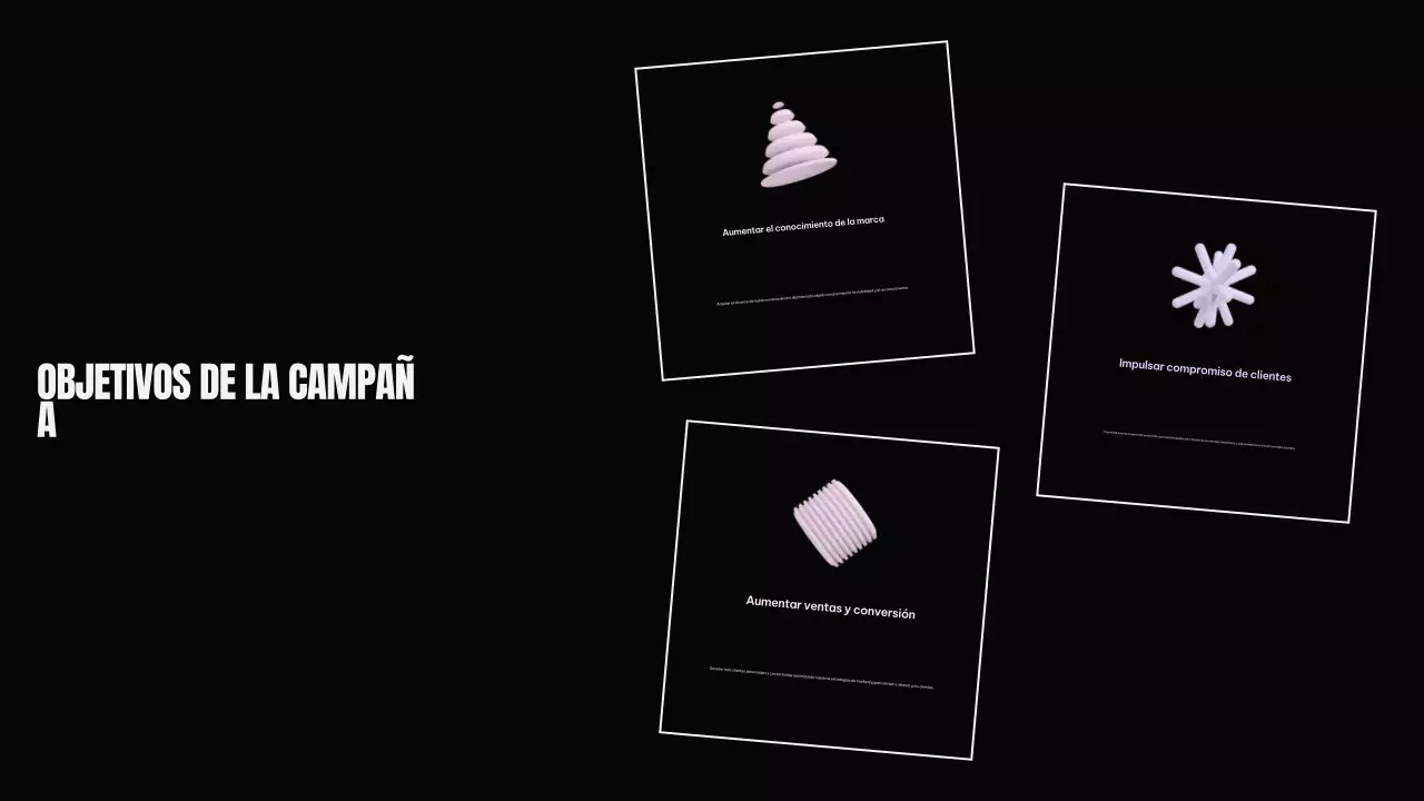 Plan de marketing Black Modern